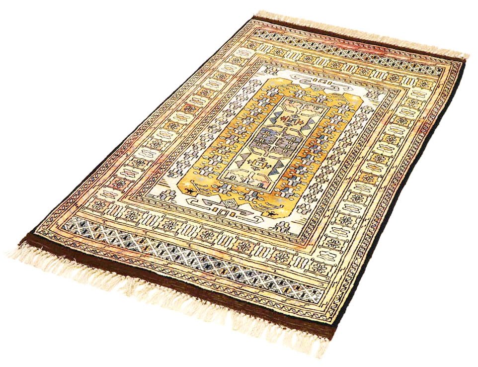 Afghan silk 112x77 - Image 2