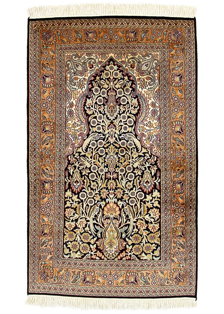Kashmir silk 153x92