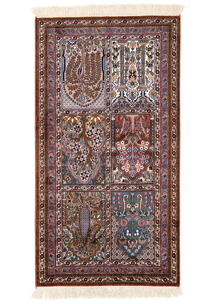 Kashmir silk 140x76