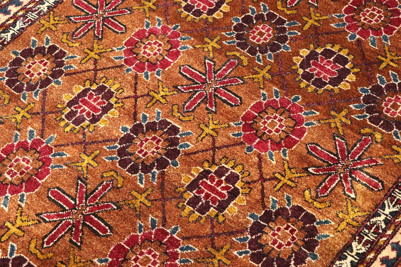 Afghan silk 186x118 - Image 4