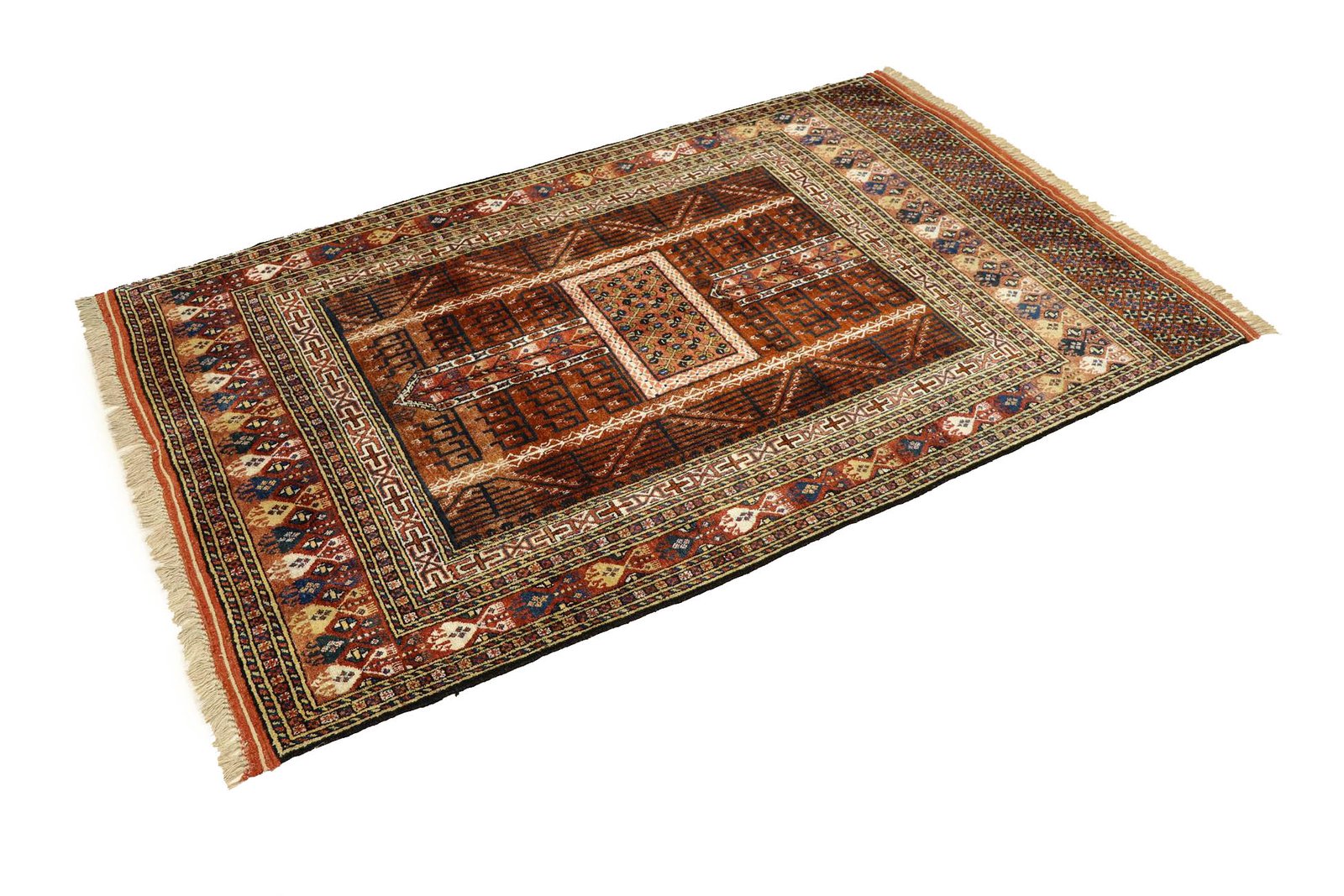 Afghan silk 183x114 - Image 2